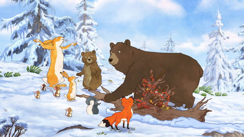 кадр из фильма Guess How Much I Love You: The Adventures of Little Nutbrown Hare - Christmas to the Moon and Back