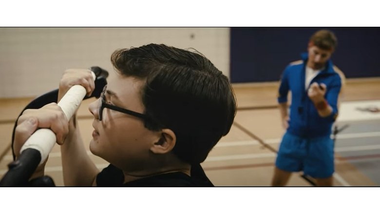 кадр из фильма The Flexed Arm Hang