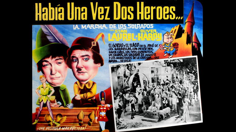 кадр из фильма Марш деревянных солдатиков