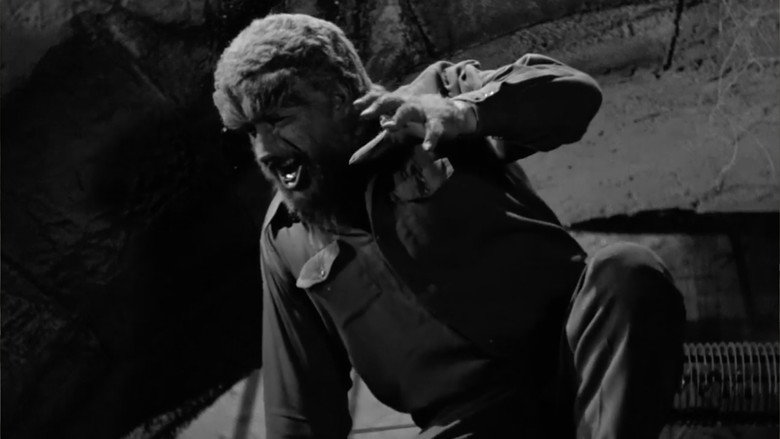кадр из фильма Франкенштейн встречает Человека-волка