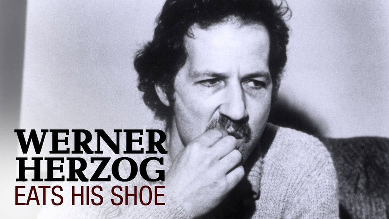 кадр из фильма Werner Herzog Eats His Shoe