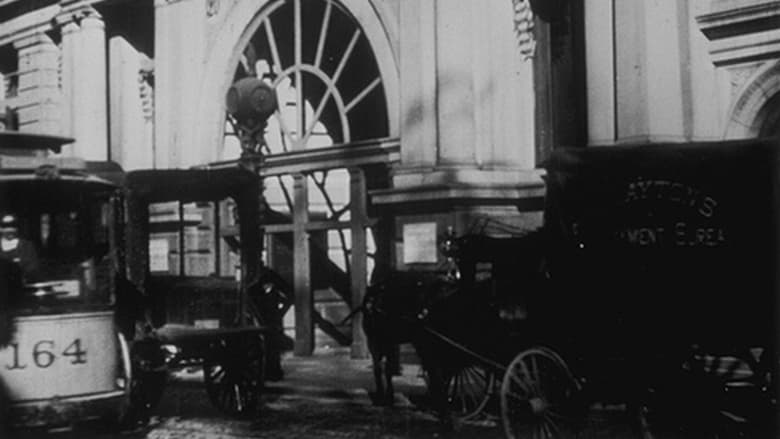 кадр из фильма New York, Broadway et Reade Street