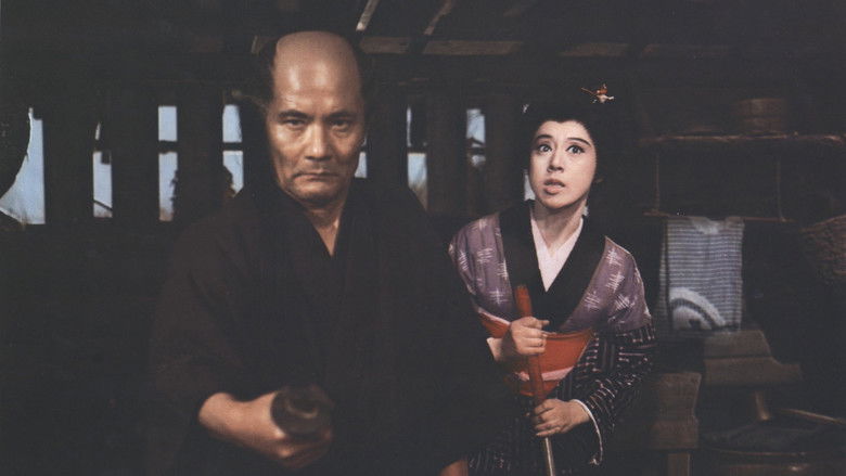 кадр из фильма めくらのお市物語 真赤な流れ鳥