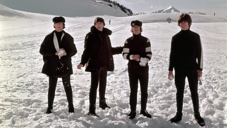 кадр из фильма Битлз. На помощь!