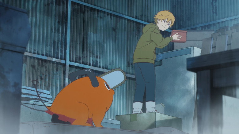 кадр из фильма Chainsaw Days - Denji and My Staple Recipe