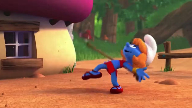 кадр из фильма The Smurfs Movie