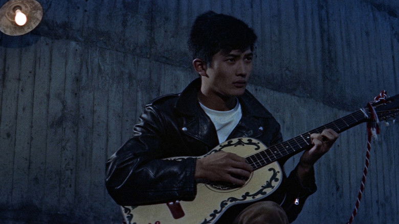 кадр из фильма ギターを持った渡り鳥