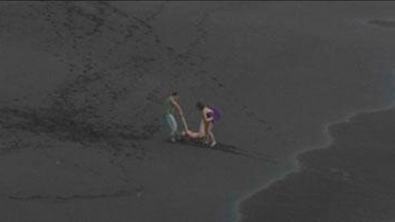 кадр из фильма Tres en playa