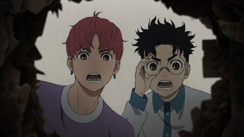 кадр из фильма Дандадан: Злой глаз