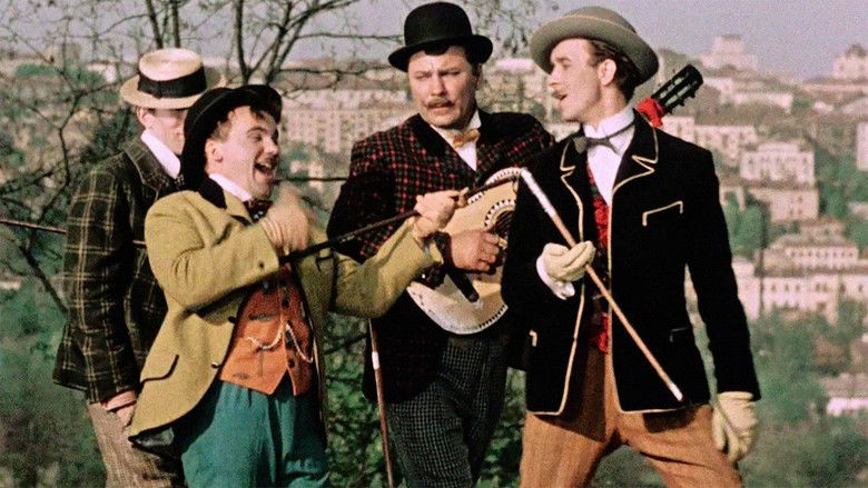 кадр из фильма За двумя зайцами