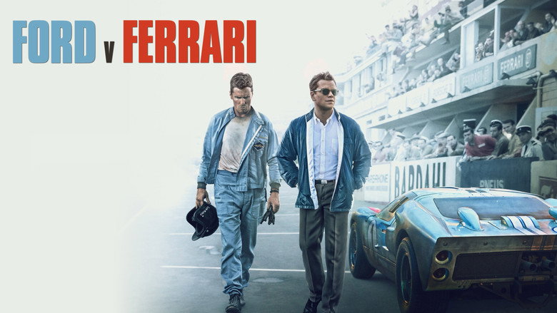 кадр из фильма Ford против Ferrari