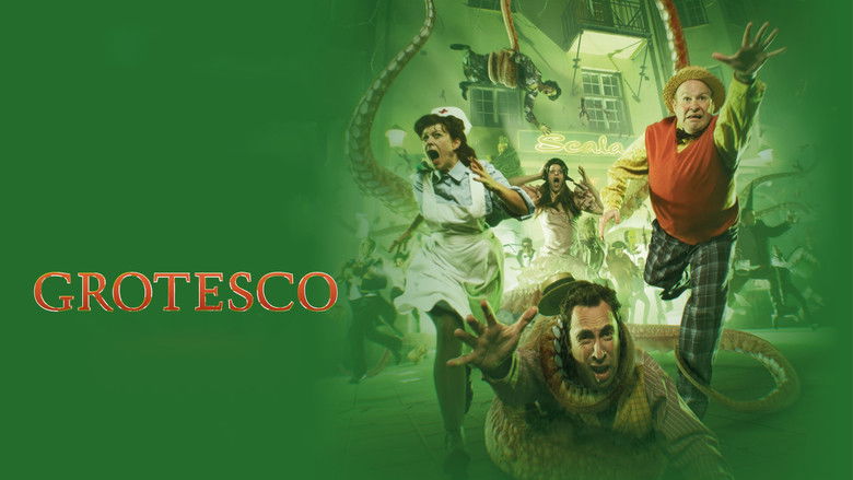 кадр из фильма Grotesco: en näradödenrevy