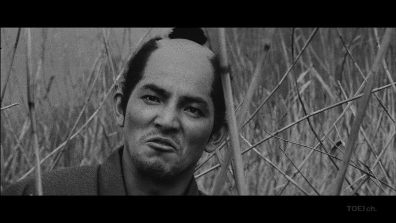 кадр из фильма Одиннадцать самураев