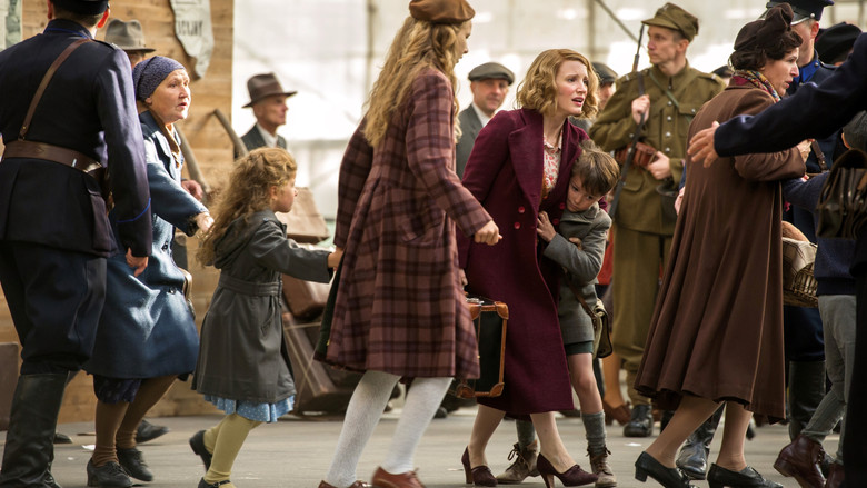 кадр из фильма Жена смотрителя зоопарка