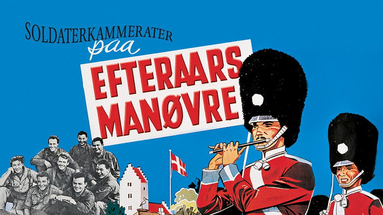 Soldaterkammerater på efterårsmanøvre