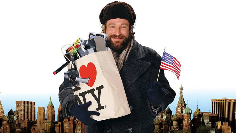 кадр из фильма Москва на Гудзоне