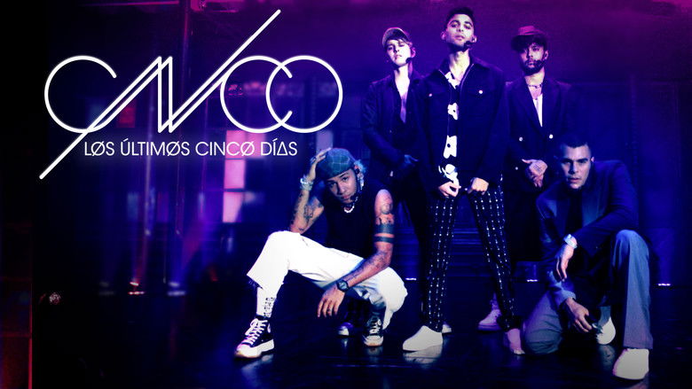 кадр из фильма CNCO: los últimos cinco días