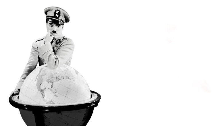 кадр из фильма Великий диктатор