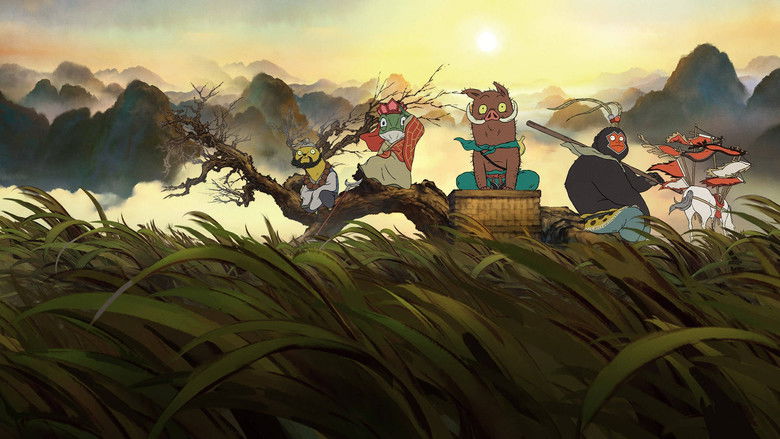 кадр из фильма Маленькие демоны путешествуют на Запад