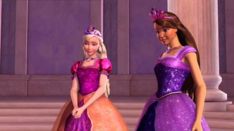 кадр из фильма Барби и Хрустальный замок