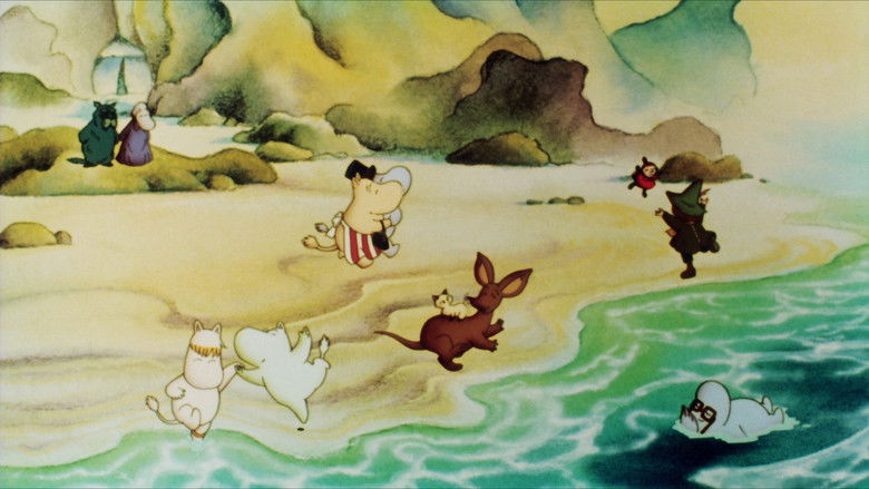 кадр из фильма Комета в Муминленде