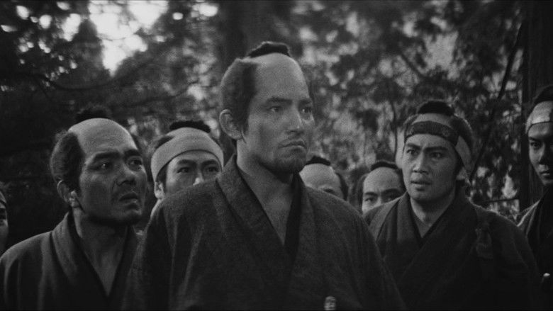 кадр из фильма Одиннадцать самураев