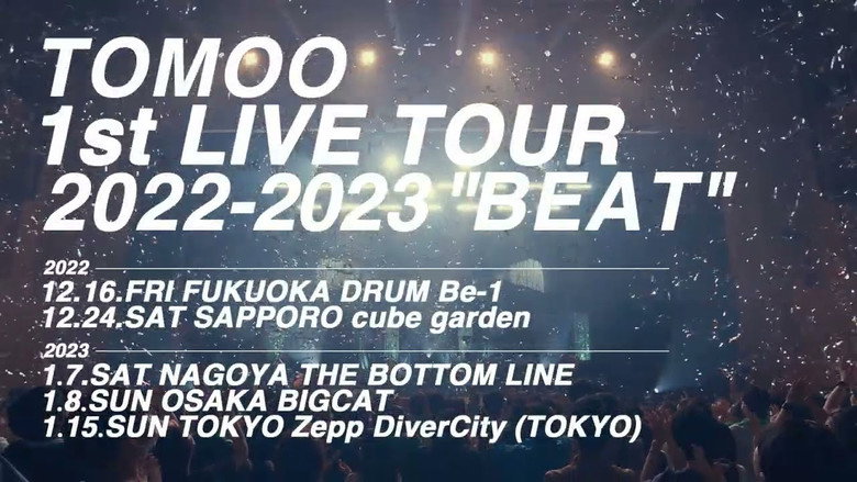 кадр из фильма TOMOO 1st LIVE TOUR 2022-2023 'BEAT'