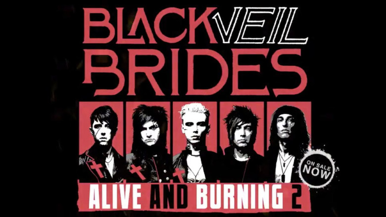 кадр из фильма Black Veil Brides: Alive and Burning 2