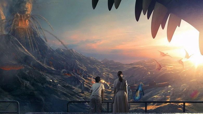 кадр из фильма Остров динозавров