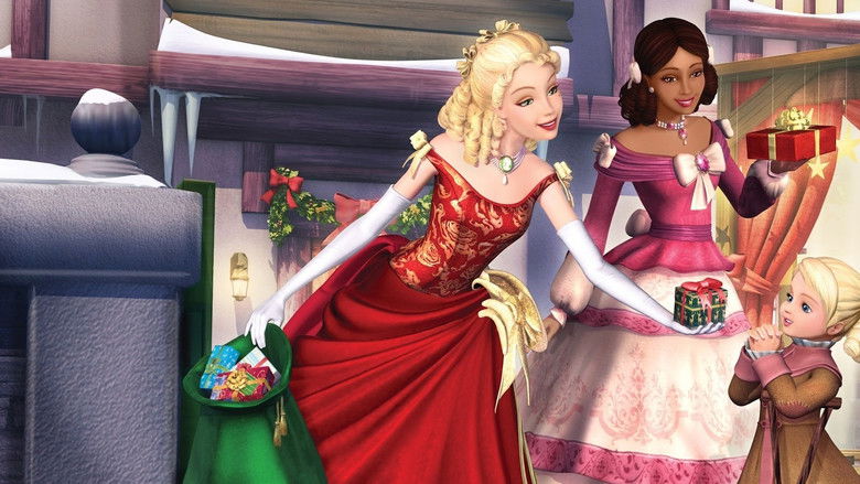 кадр из фильма Барби: Рождественская история