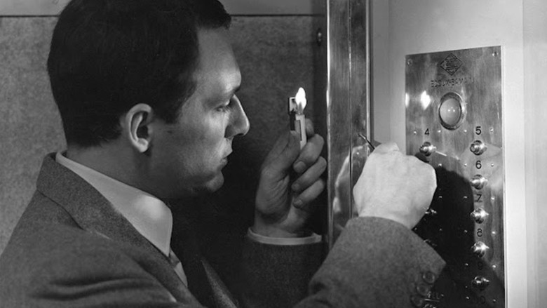 кадр из фильма Лифт на эшафот
