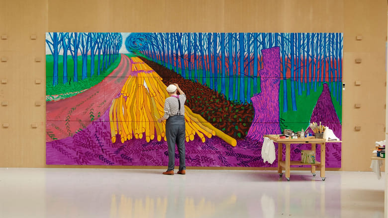 кадр из фильма David Hockney at the Royal Academy of Arts