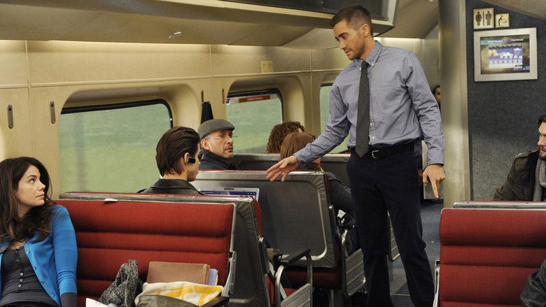 кадр из фильма Исходный код