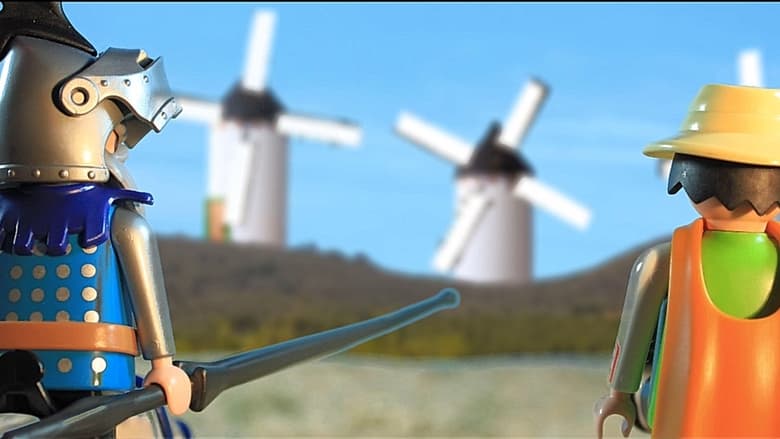 кадр из фильма Don Quijote de La Mancha y la aventura de los molinos
