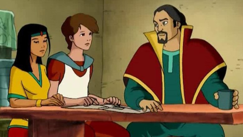 кадр из фильма Esteban et Zia à la recherche des 7 cités d'or