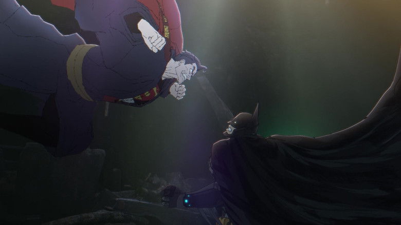 кадр из фильма Бэтмен-ниндзя против Лиги якудза