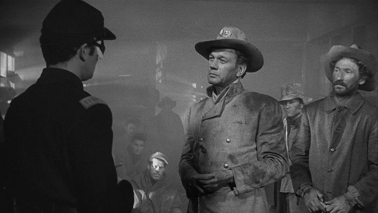 кадр из фильма Два флага Запада