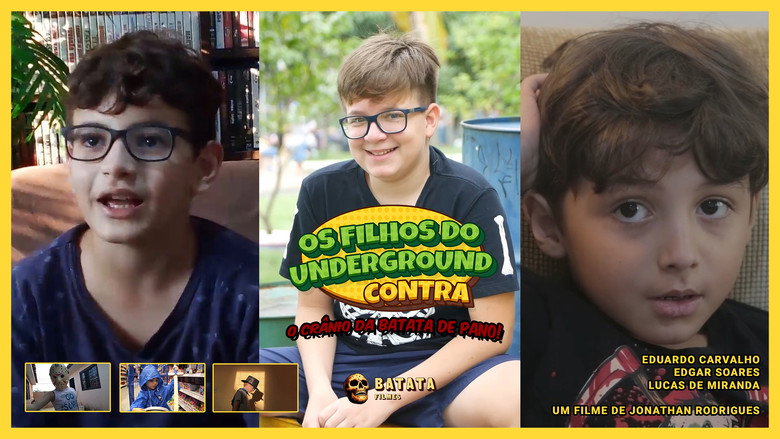 кадр из фильма Os Filhos do Underground contra o Crânio da Batata de Pano