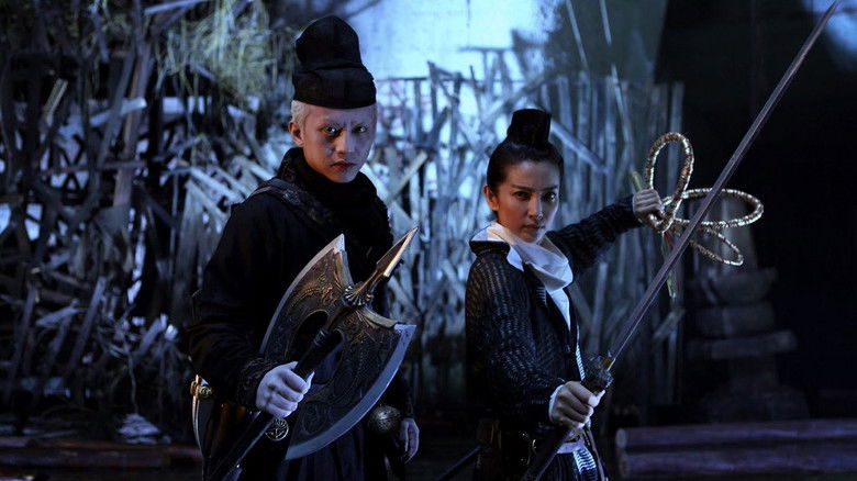 кадр из фильма Детектив Ди и тайна призрачного пламени