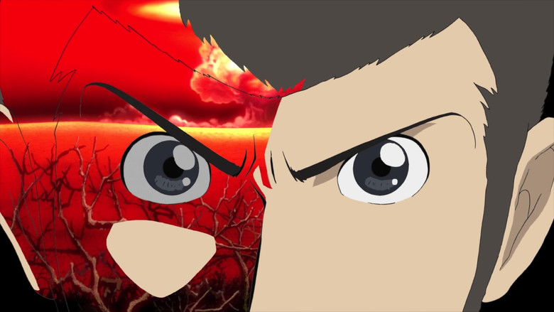 кадр из фильма Люпен III: Зеленый против Красного