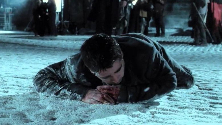 кадр из фильма Залечь на дно в Брюгге