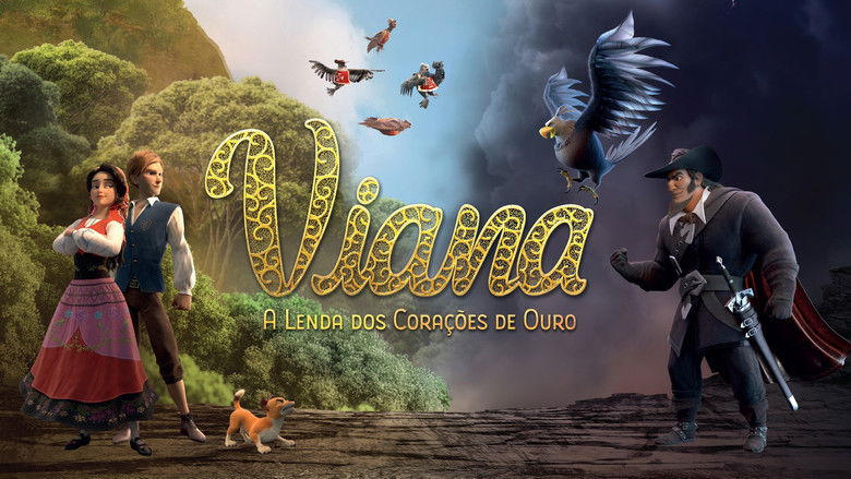 кадр из фильма Viana – A Lenda dos Corações de Ouro
