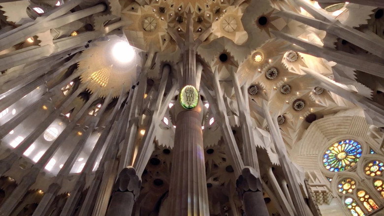 кадр из фильма Sagrada Família, le défi de Gaudí