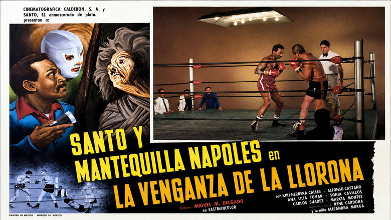 кадр из фильма Santo y Mantequilla Nápoles en la venganza de La Llorona