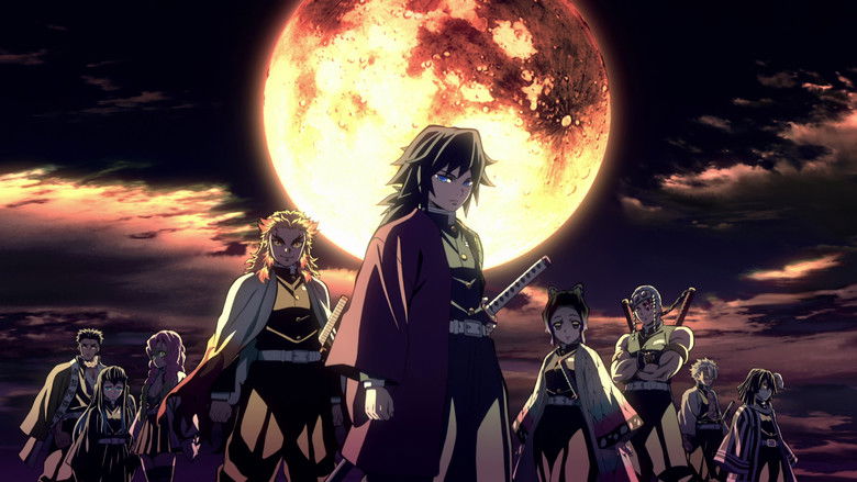 кадр из фильма Убийца демонов: Кимэцу но Яиба: Арка встречи с Хашира