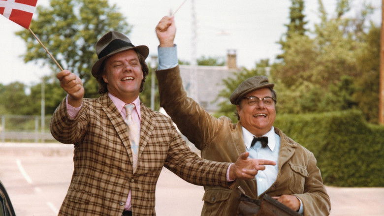 кадр из фильма Банда Ольсена идёт на войну