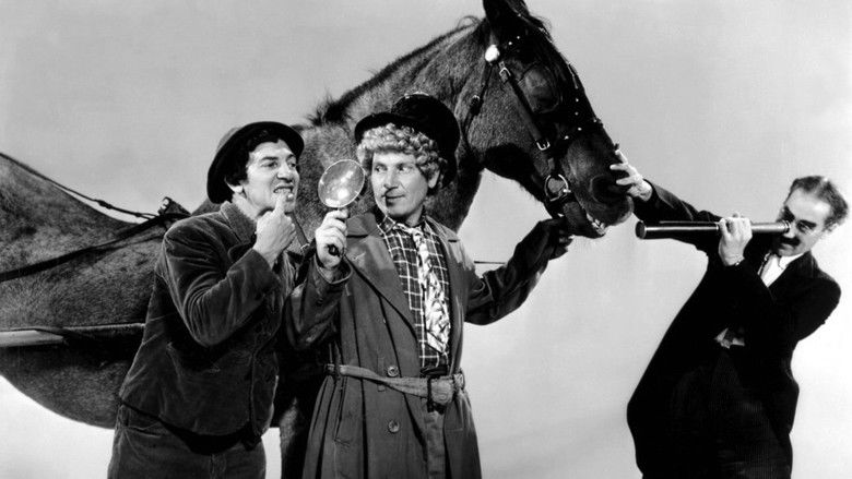 кадр из фильма День на скачках