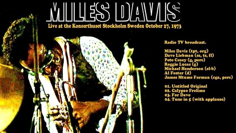 кадр из фильма Miles Davis Live in Stockholm 1973