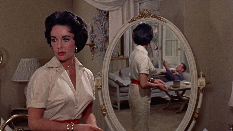 кадр из фильма Кошка на раскаленной крыше