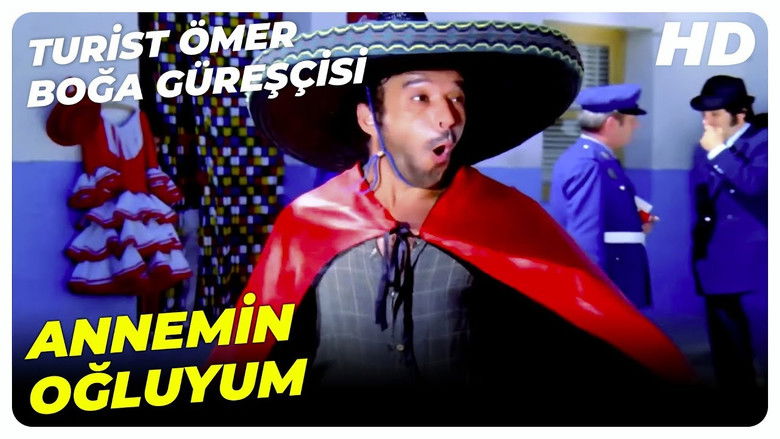 кадр из фильма Turist Ömer Boğa Güreşçisi